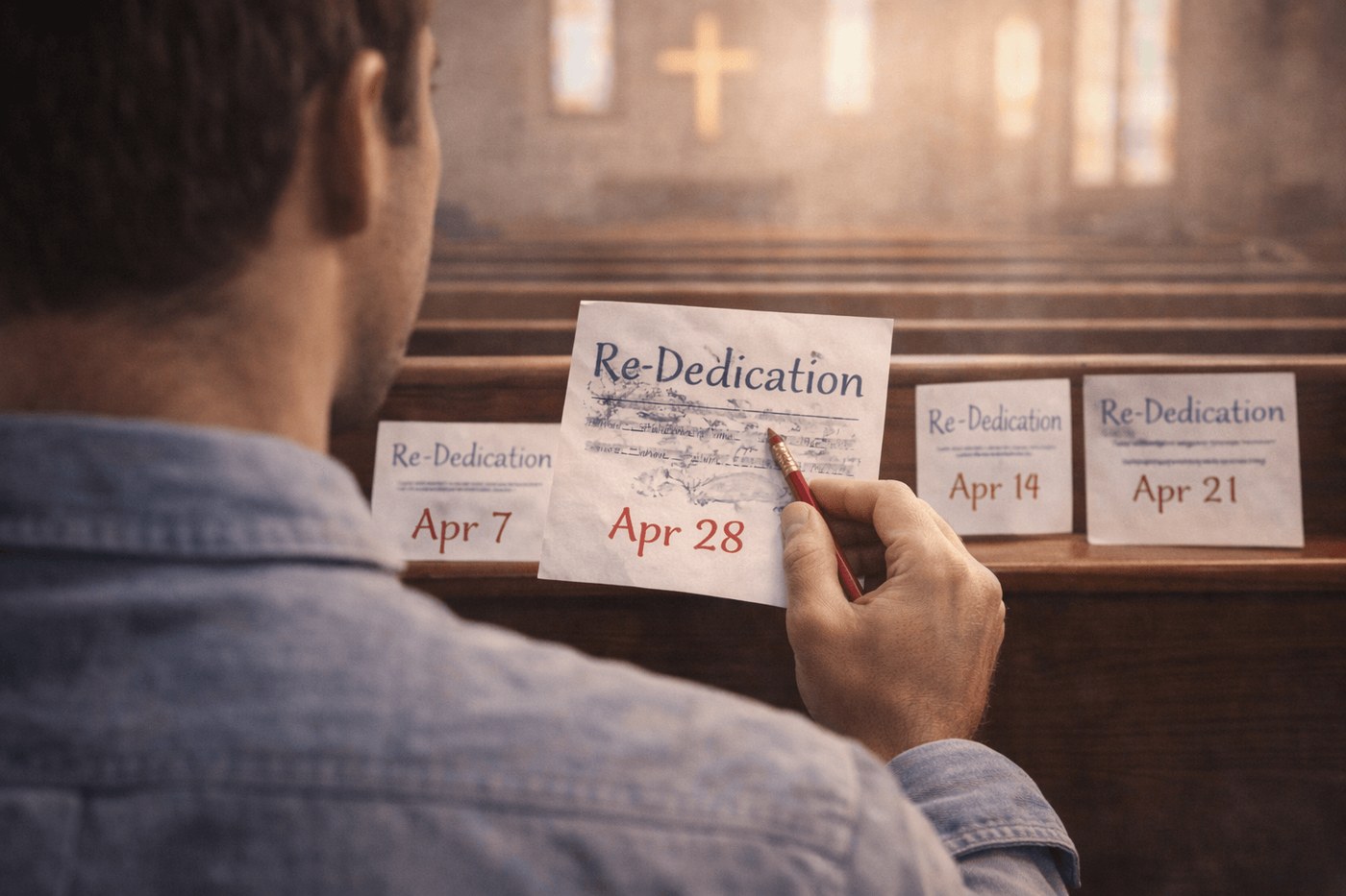 5 Reasons You Do Not Need to Re-Dedicate Your Life Every Sunday