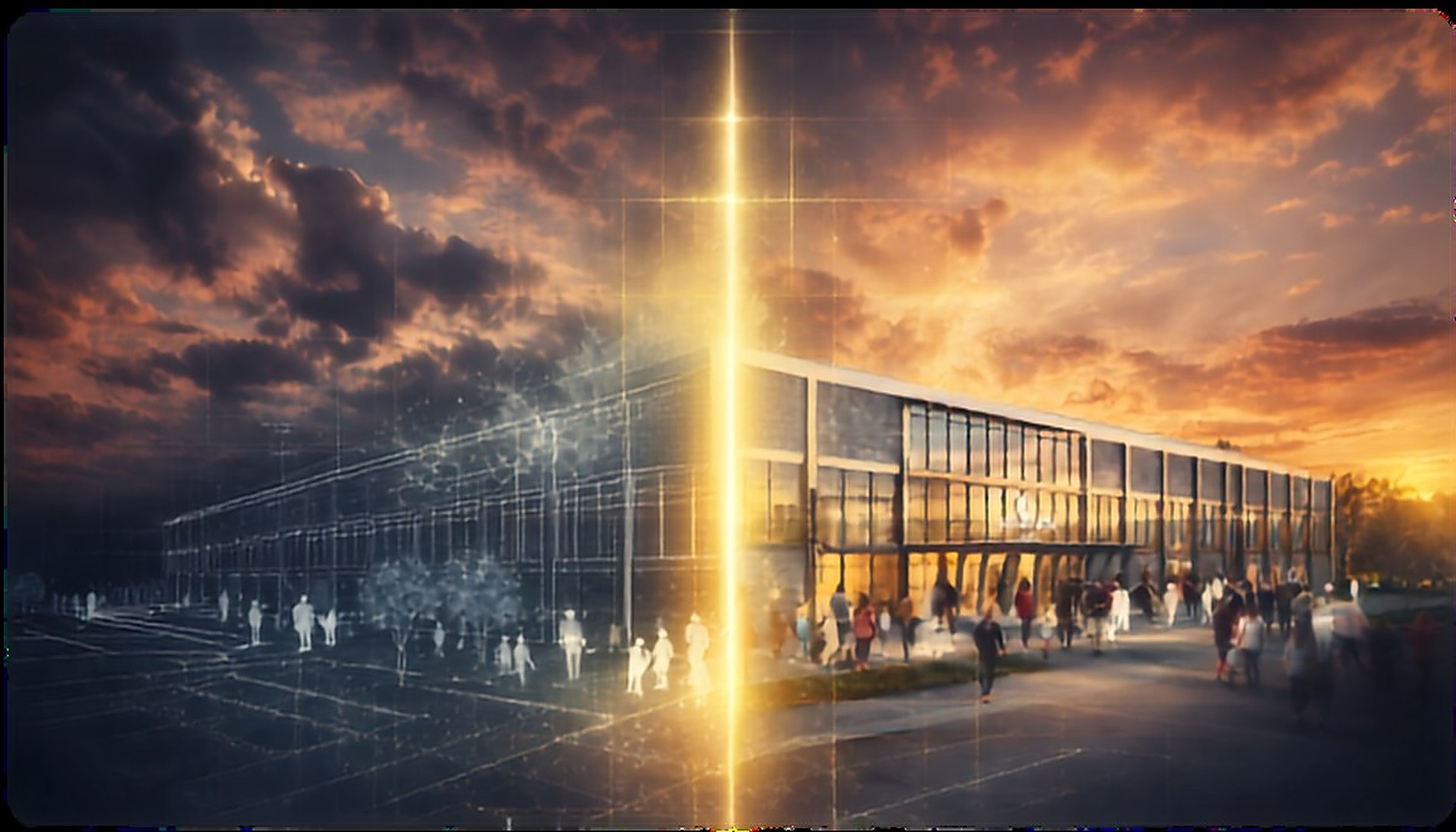 Architectural render of the future prophetic hub